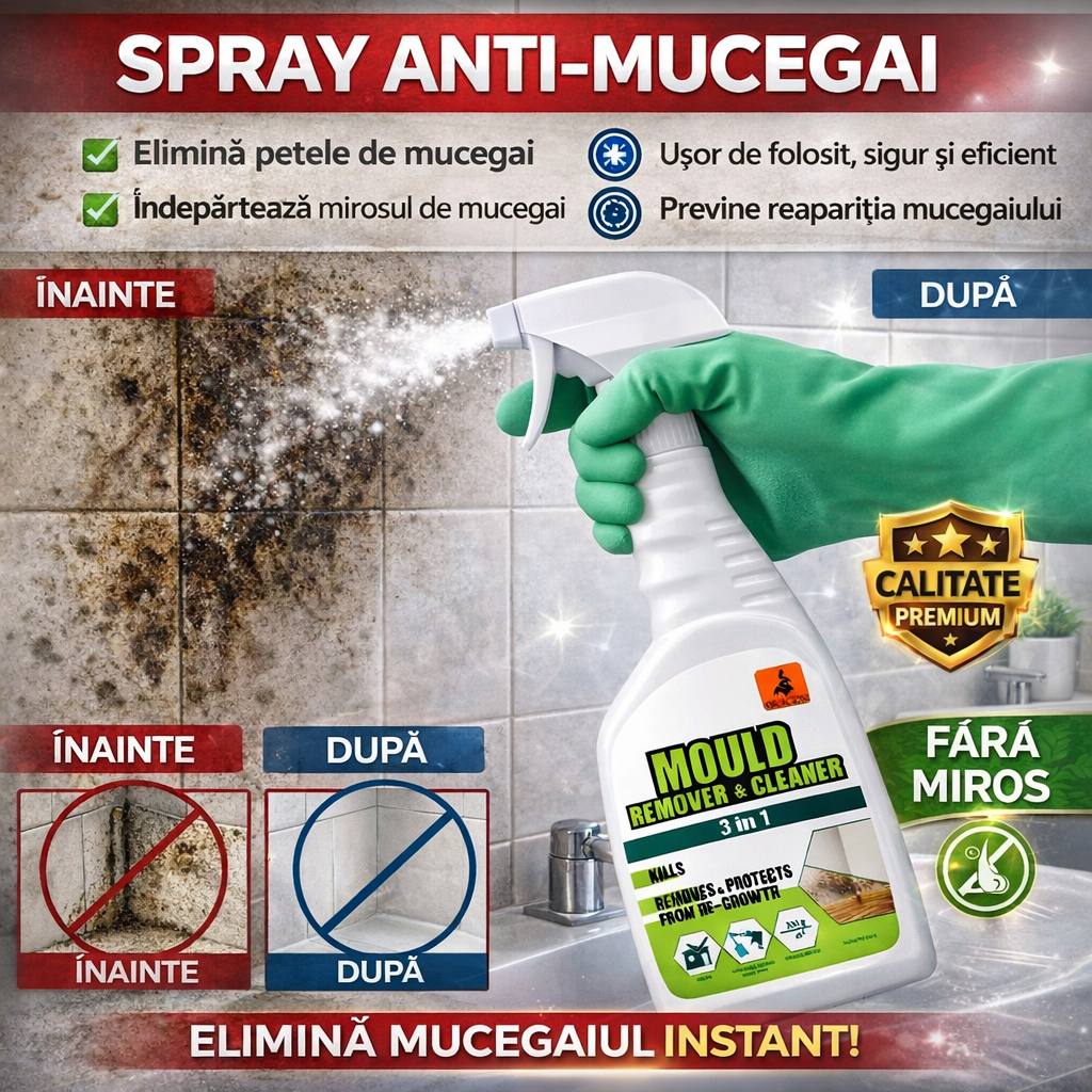 Igienix - Elimină toate tipurile de mucegai, protejând perfect suprafețele